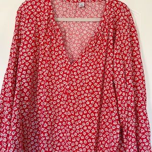 Old Navy plus size relaxed floral top
